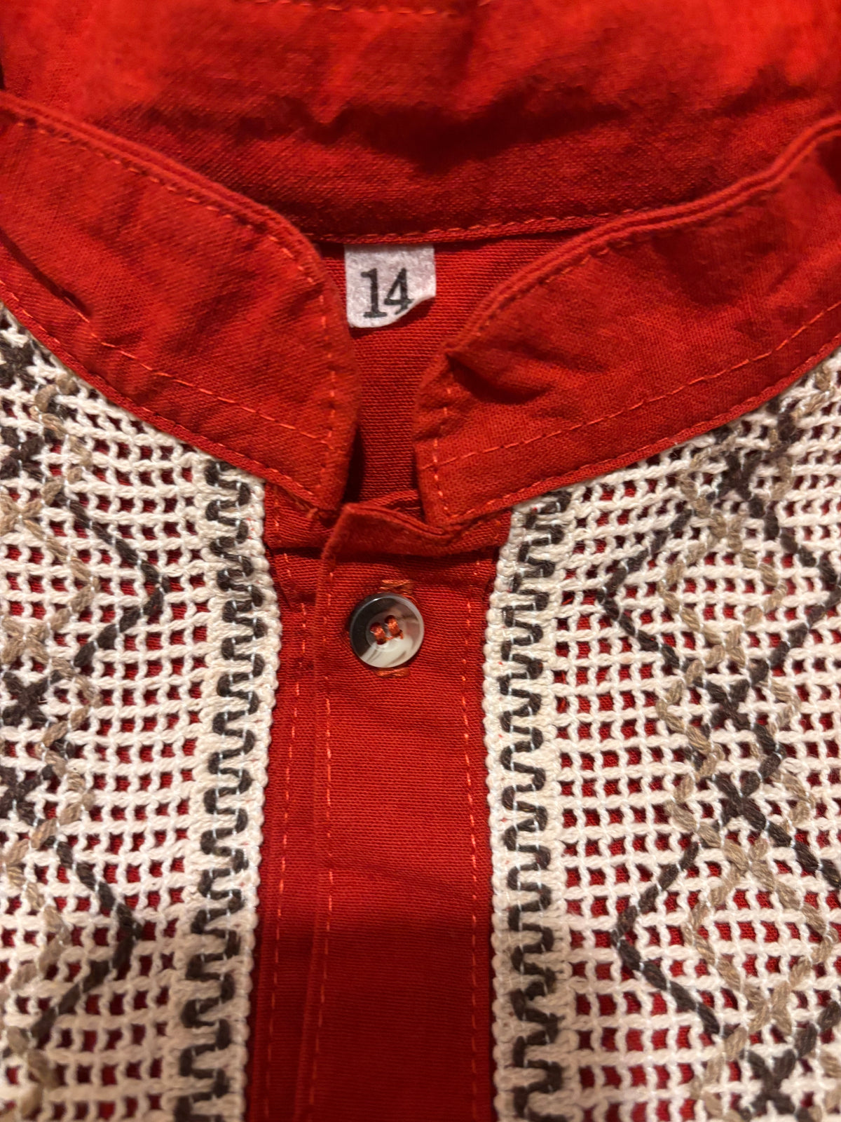 Camisas de niños - Roja y negra