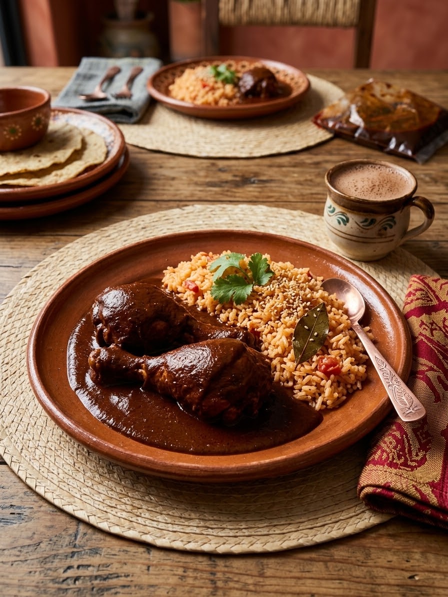 Mole Oaxaqueño-Negro Y Rojo