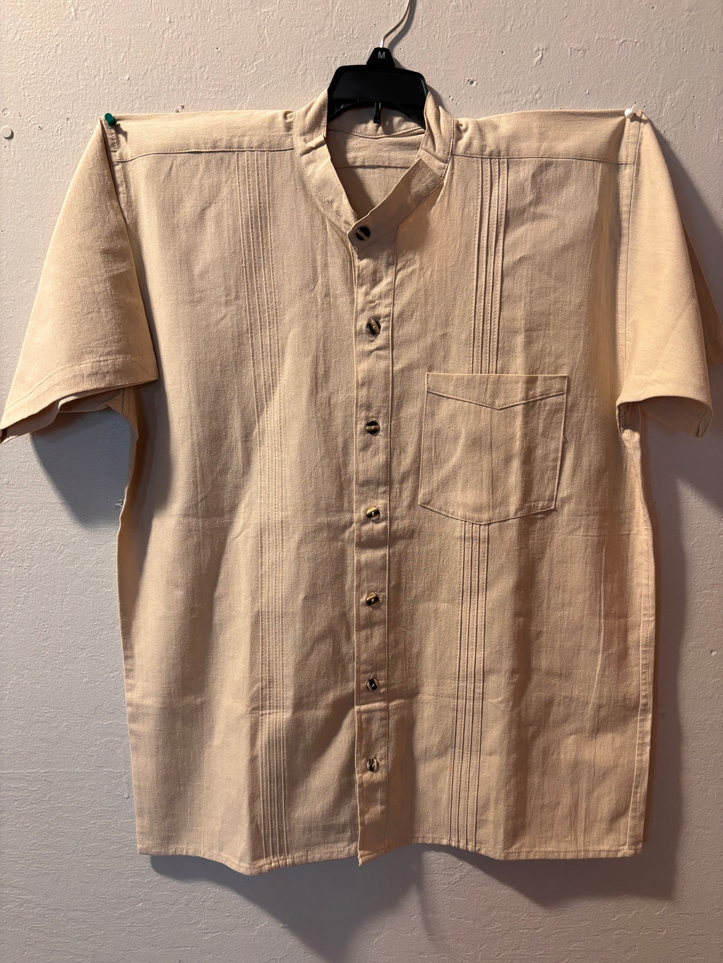 Camisas De Manta Sencillas-Dorada Y Beige