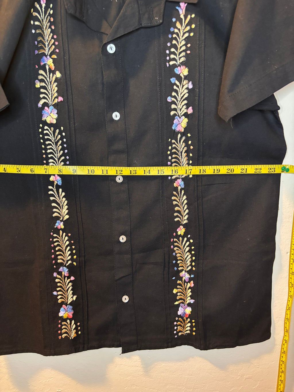 Camisas De Manta Oaxaqueñas- Blanca Y Negra