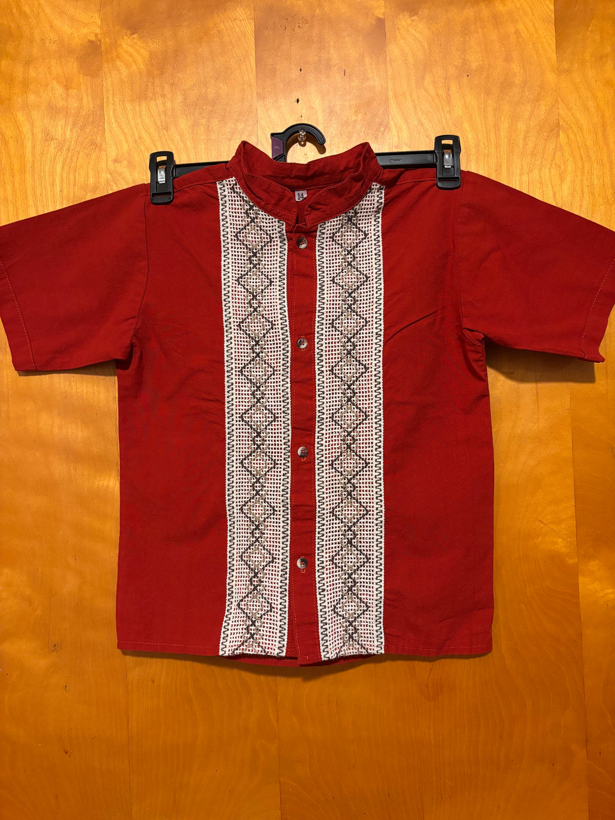 Camisas de niños - Roja y negra