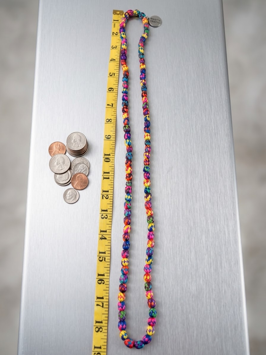 Collar de palma Oaxaqueño -Colores-Modelo Único