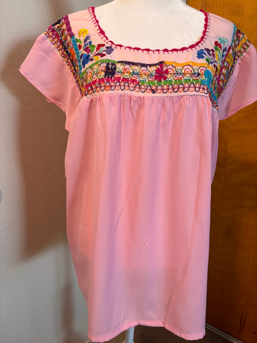 Blusa Deshilada Oaxaqueña -Modelo Único