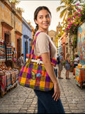 Bolsa De Telar De Cuadros- Modelo Único-Colóres