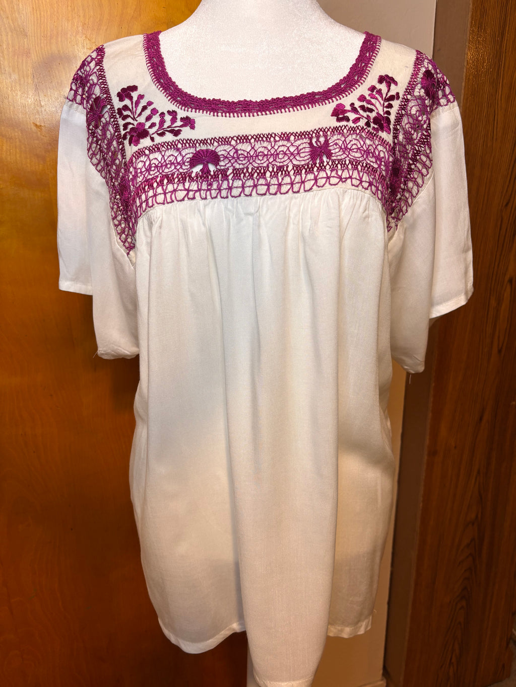 Blusa deshilada - Modelo Único