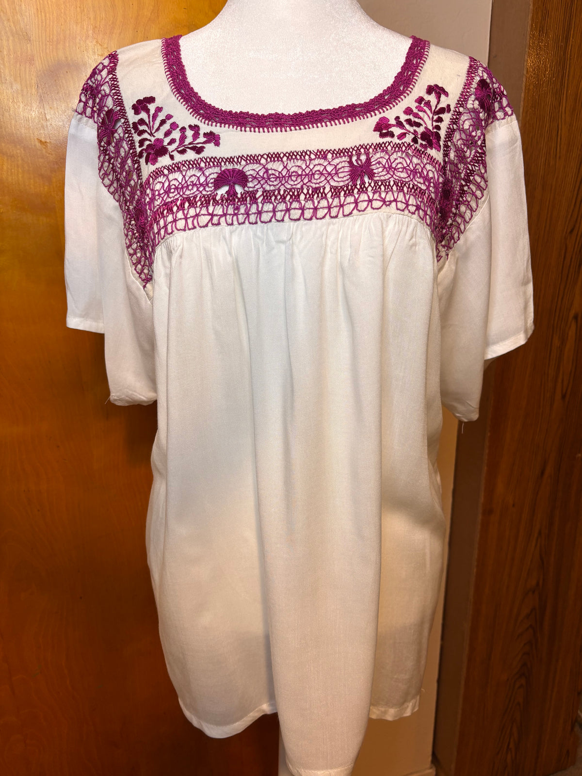 Blusa deshilada - Modelo Único