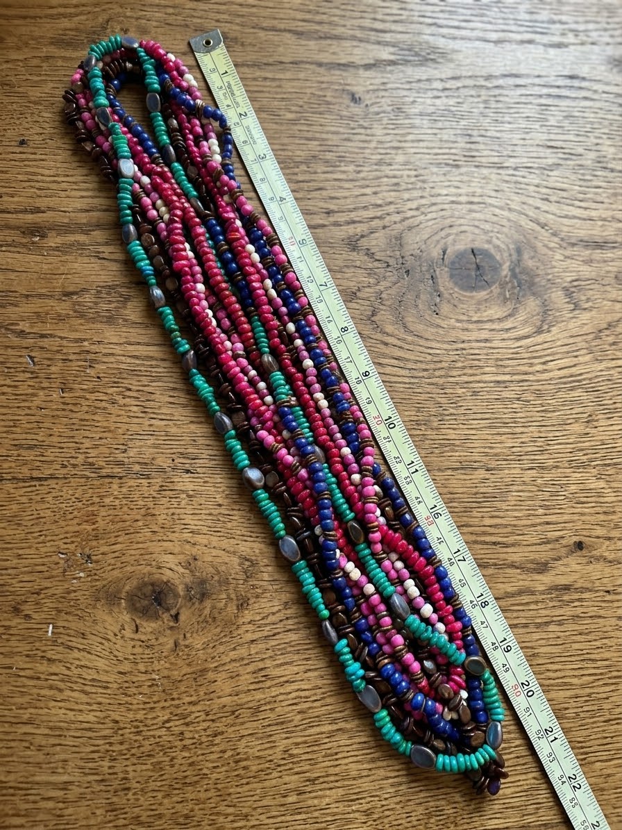 Collares Largos -De Diferentes Clases De Semillas