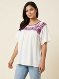 Blusa deshilada - Modelo Único