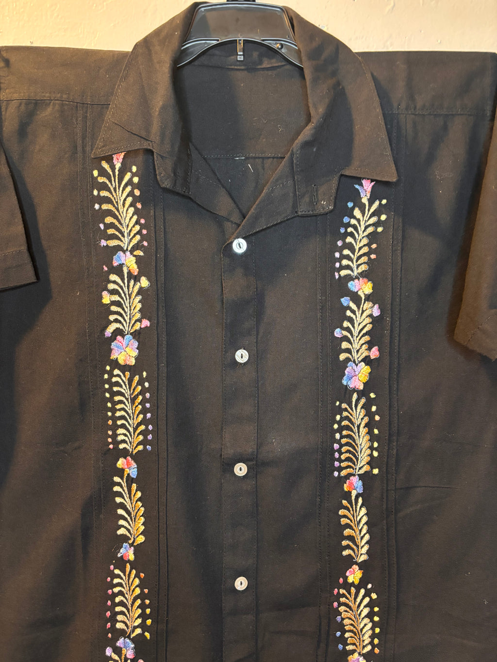 Camisas De Manta Oaxaqueñas- Blanca Y Negra