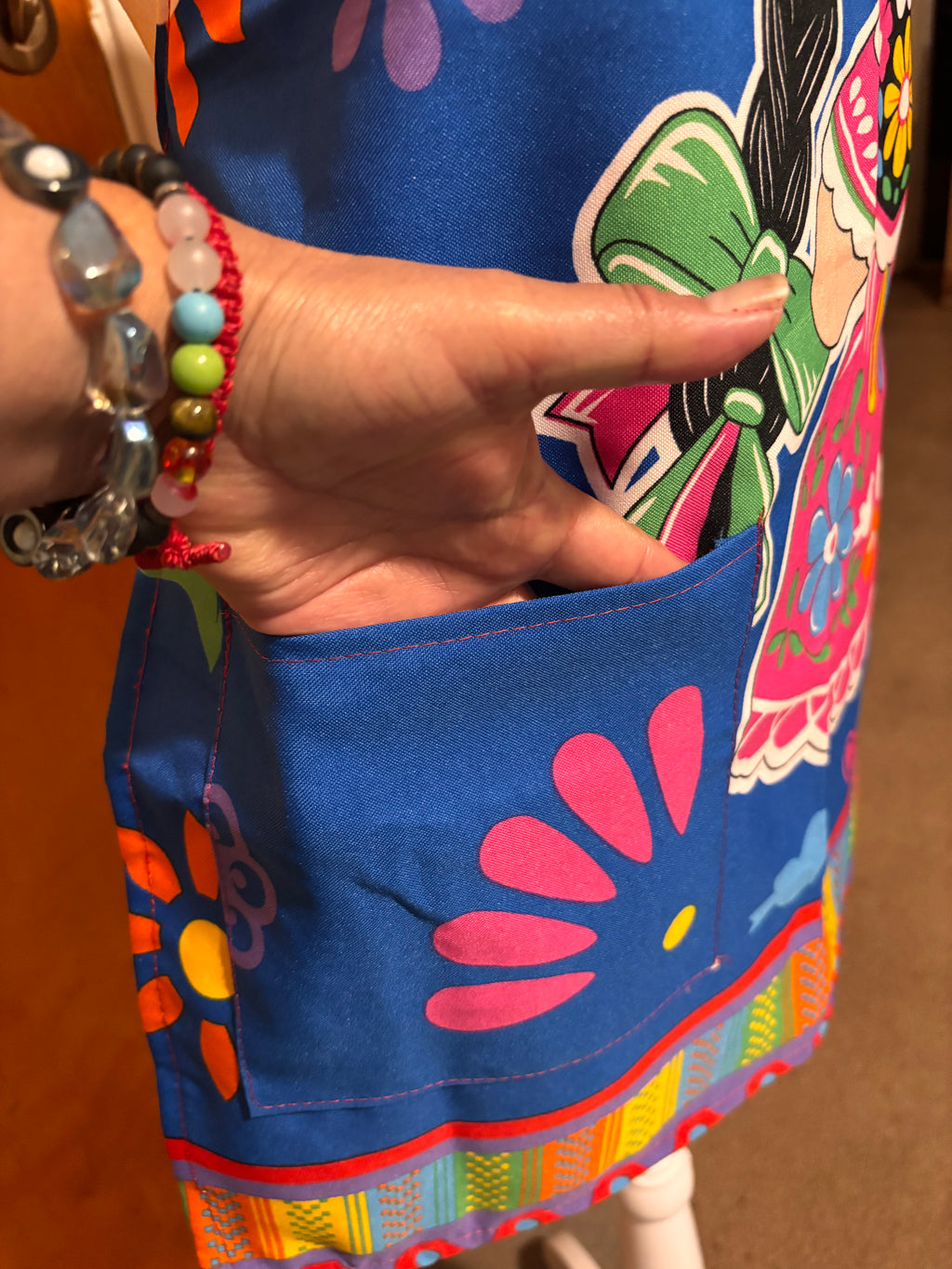 Delantales Con Figuras Mexicanas -Modelos Unicos