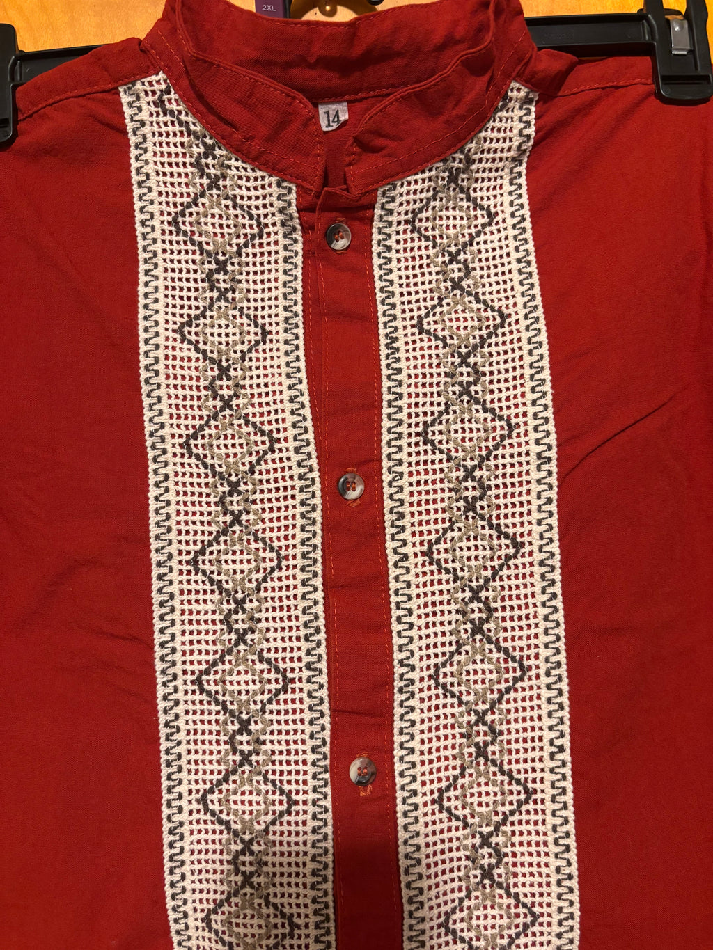 Camisas de niños - Roja y negra