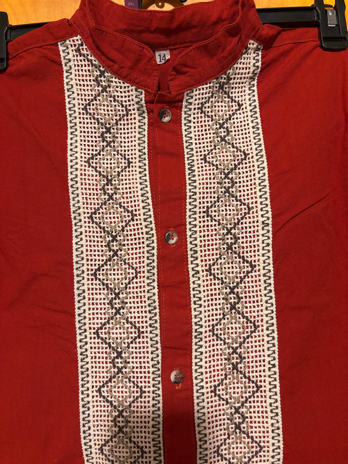 Camisas de niños - Roja y negra