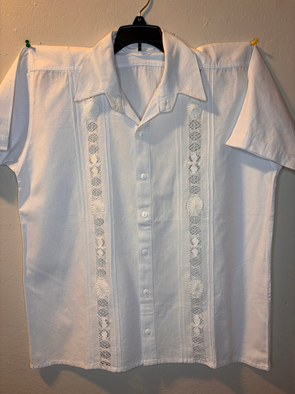 Camisas De Manta Oaxaqueñas- Blanca Y Negra