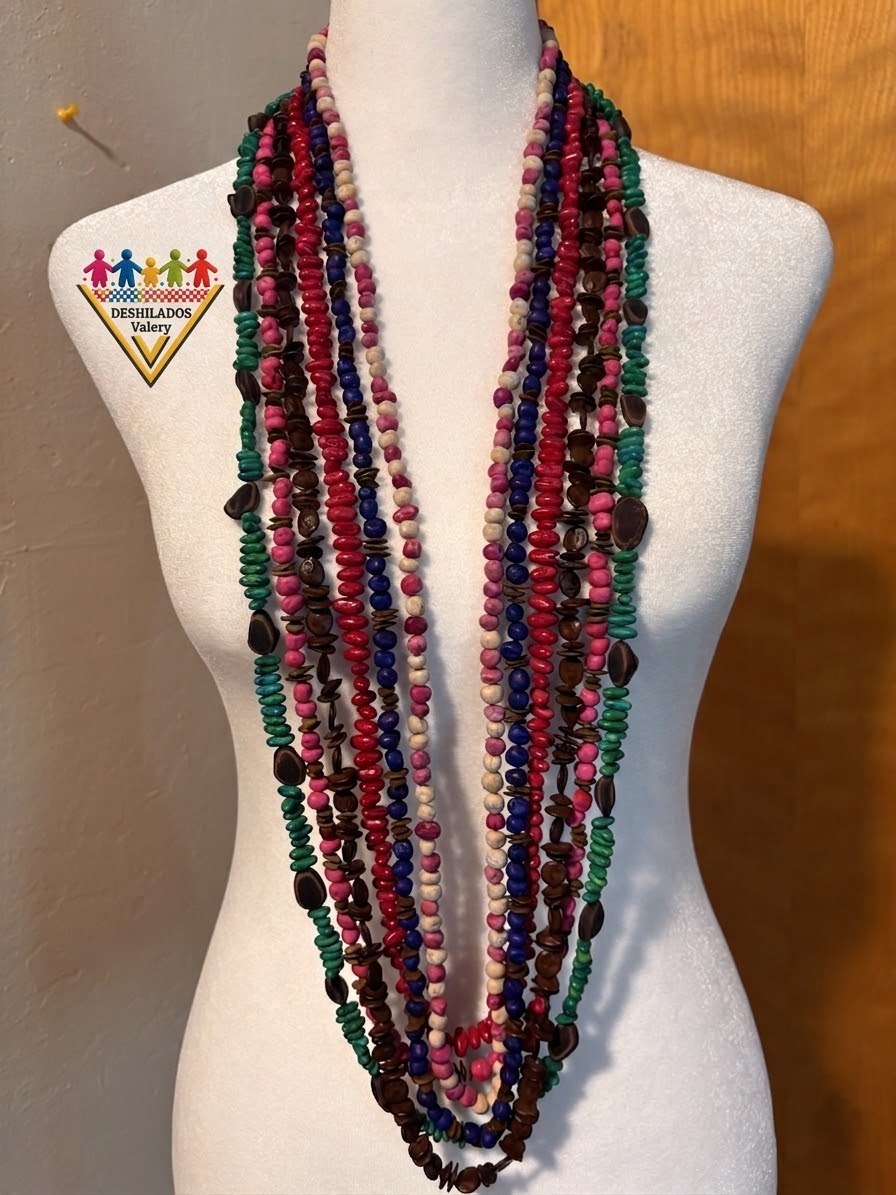 Collares Largos -De Diferentes Clases De Semillas