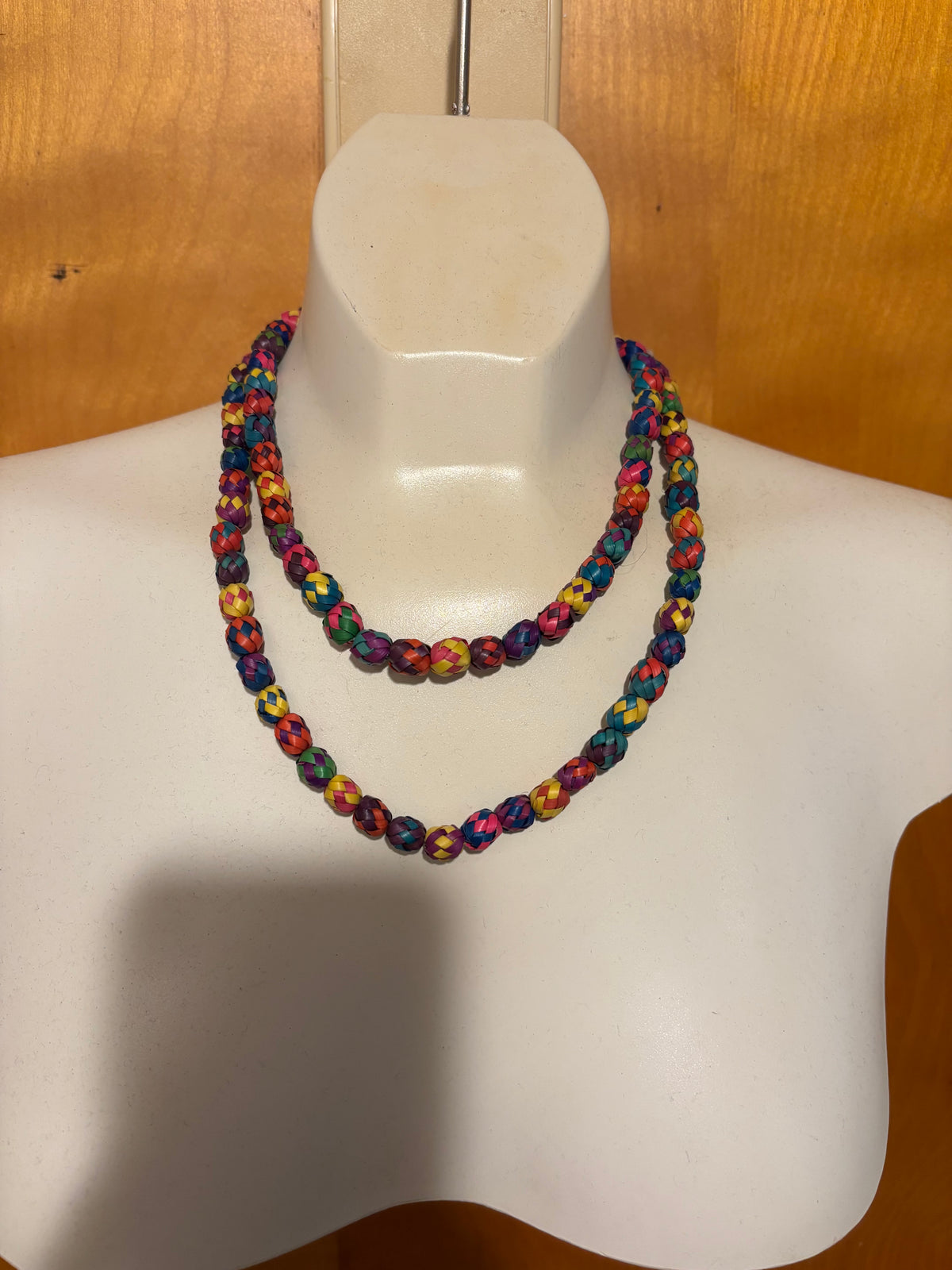 Collar de palma Oaxaqueño -Colores-Modelo Único