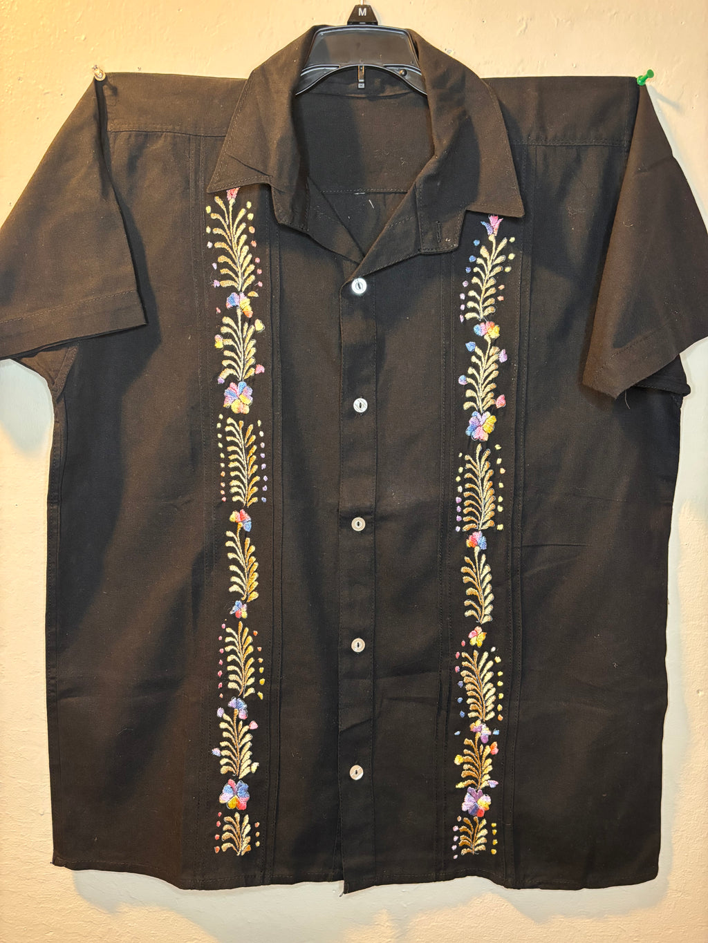 Camisas De Manta Oaxaqueñas- Blanca Y Negra
