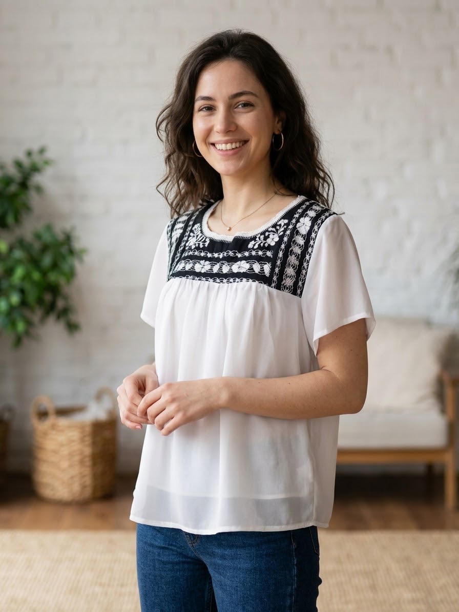 Blusas Deshilada Sencillas - Modelos Unicos