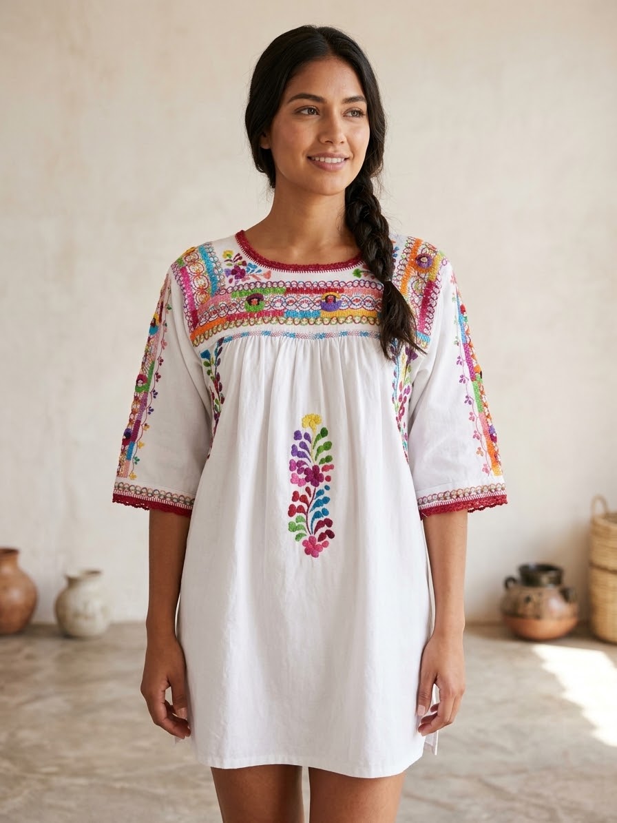Blusas Deshiladas Largas- Modelos Unicos- Blanca y Azul