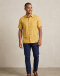 Camisas De Manta Sencillas-Dorada Y Beige