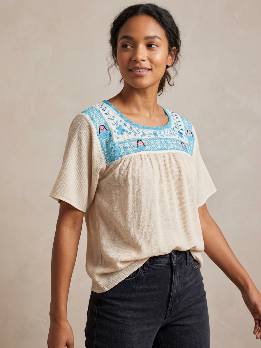 Blusas Deshilada Sencillas - Modelos Unicos