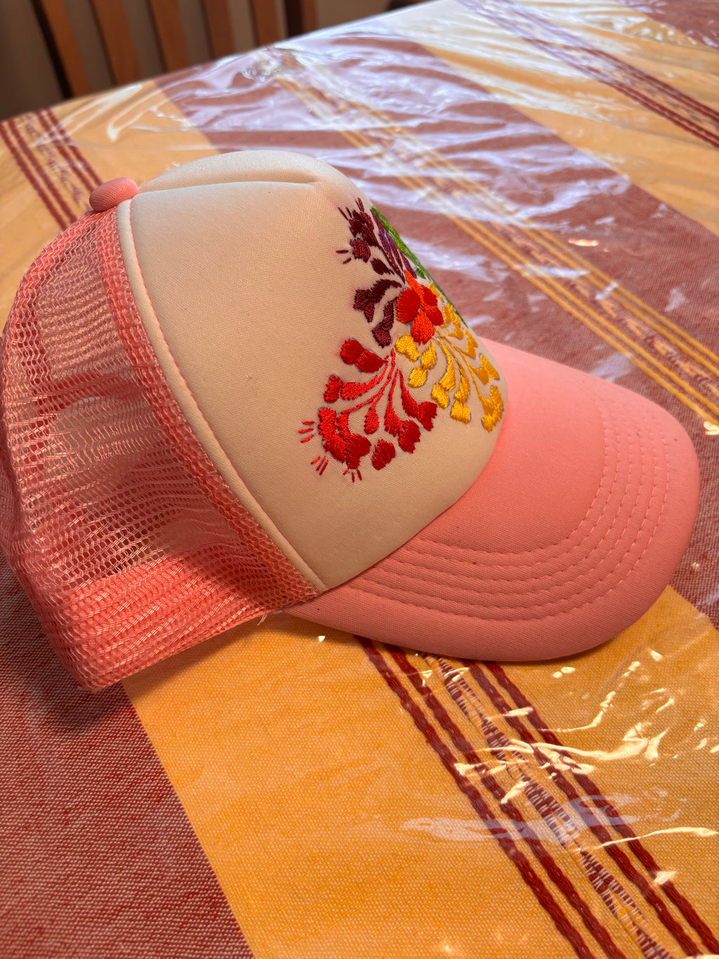 Gorra Bordada - Rosa - Modelo Único