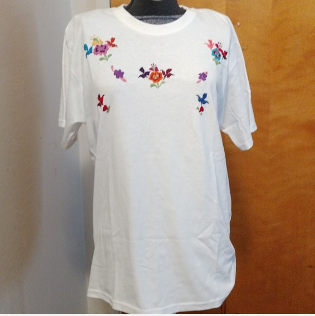 Playera blanca Oaxaqueña ~ Talla Única